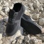 Чоловічі кросівки чорні із сітки 45 розмір. Літні кросівки під джинси для чоловіків. Модель 46384. Колір: чорний