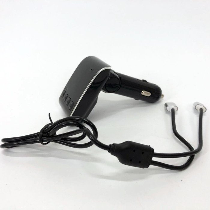 FM модулятор HZ H22 BT для авто з Bluetooth, Авто трансмітер від прикурювача, Bluetooth фм передавач