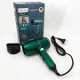 Фен для укладання та сушіння волосся Rainberg RB-2211 + насадка-концентратор, гарний потужний фен. Колір: зелений