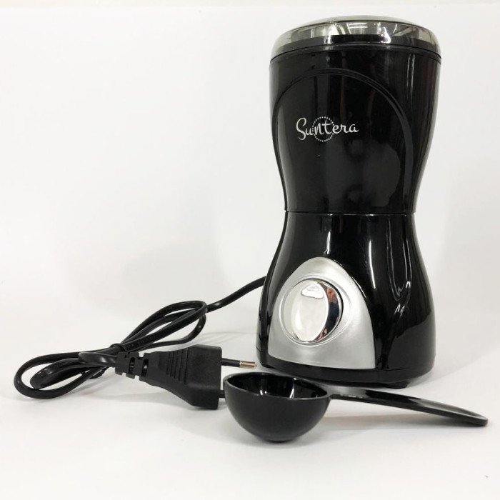 Кавомолка Suntera SCG-601B 200 Вт, кавомолка потужна, кавомолка електрична, подрібнювач кавових зерен
