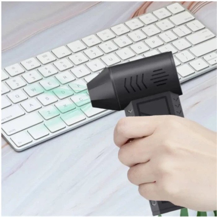 Ручний акумуляторний міні-турбовентилятор, компресор, Автомобільний турбовентилятор для видалення пилу