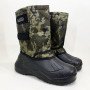 Чоботи чоловічі утеплені камуфляж 45р 29,5см, Водонепроникні теплі гумові чоботи