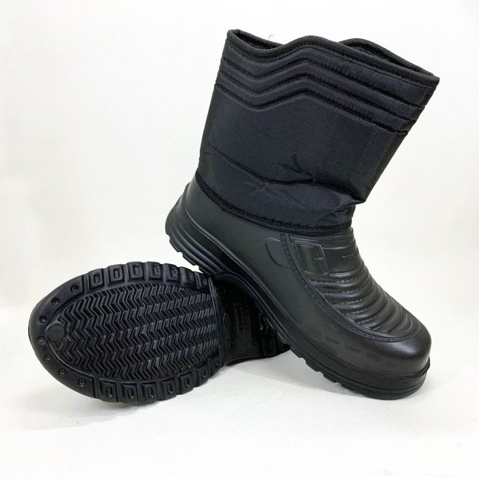 Чоботи чоловічі чорні утеплені 46р 28,5см, Напівчеревики робочі, Зручні черевики для роботи