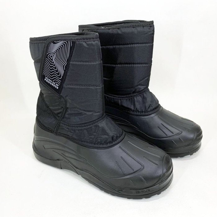 Чоботи чоловічі утеплені чорні 42р 27,5см Чоловічі гумові чоботи з гуми