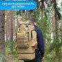 Рюкзак військовий тактичний для походу 70 л, Військовий тактичний рюкзак туристичний солдатський військовий