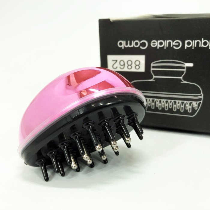 Гребінець для догляду за волоссям, масажний аплікатор для лікувальних олій 30мл