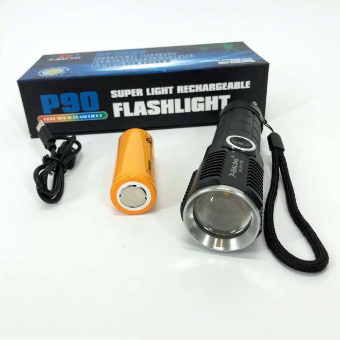 Ліхтарик ручний тактичний Bailong BL-X31-P90, водонепроникний ліхтар, кишеньковий міні ліхтар