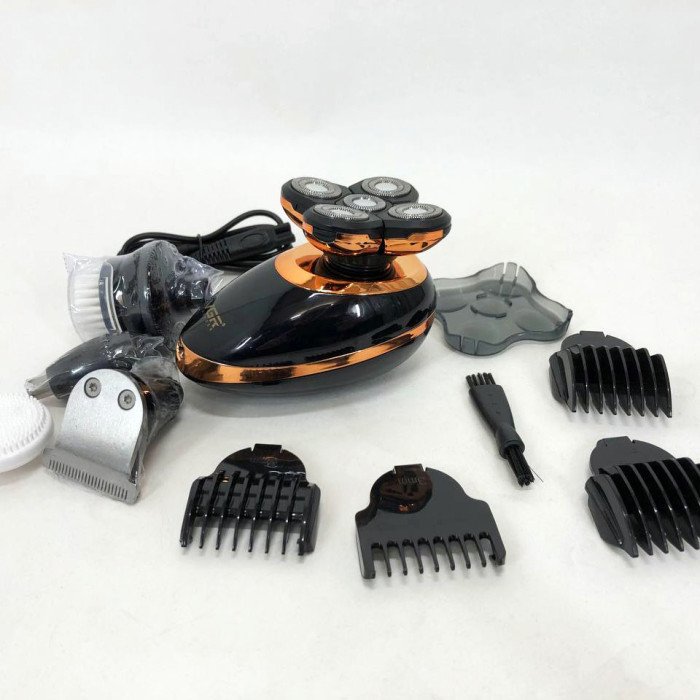 Електробритва VGR V-316, тример для вусів та бороди, акумуляторна чоловіча бритва, тример бездротовий