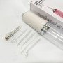 Іригатор для чищення зубів та порожнини рота Oral Irrigator з акумулятором та змінними насадками. Колір: білий