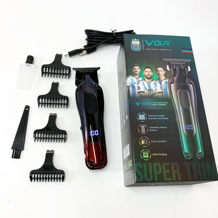 Тример VGR V-998. Колір: червоний