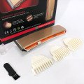 Машинка для стрижки GEMEI GM-6048, Машинка для стрижки домашня, електробритва для голови. Колір: золотий