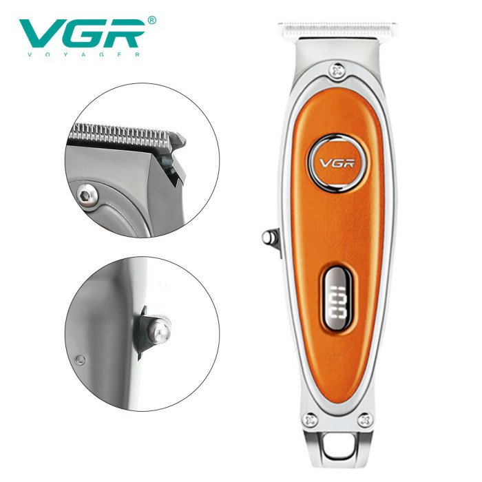 Тример VGR V-263 BLACK. Колір: оранжевий