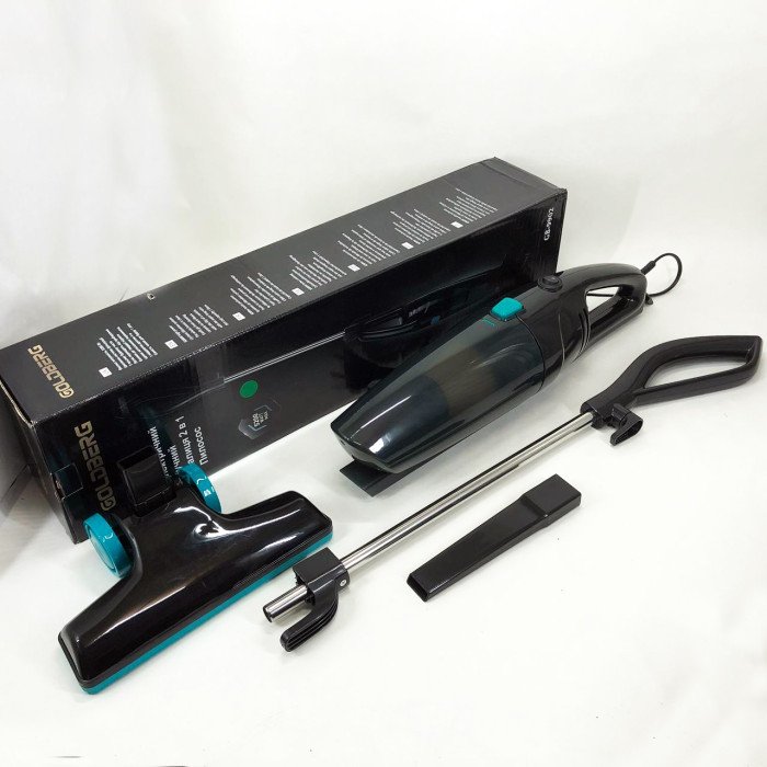 Вертикальний пилосос 2 в 1 із циклонним фільтром GOLDBERG GB-9902 5200 Вт. Колір: синій