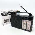 Портативний радіоприймач всехвильовий GOLON RX-607 AC, переносний приймач FM, FM-приймачі