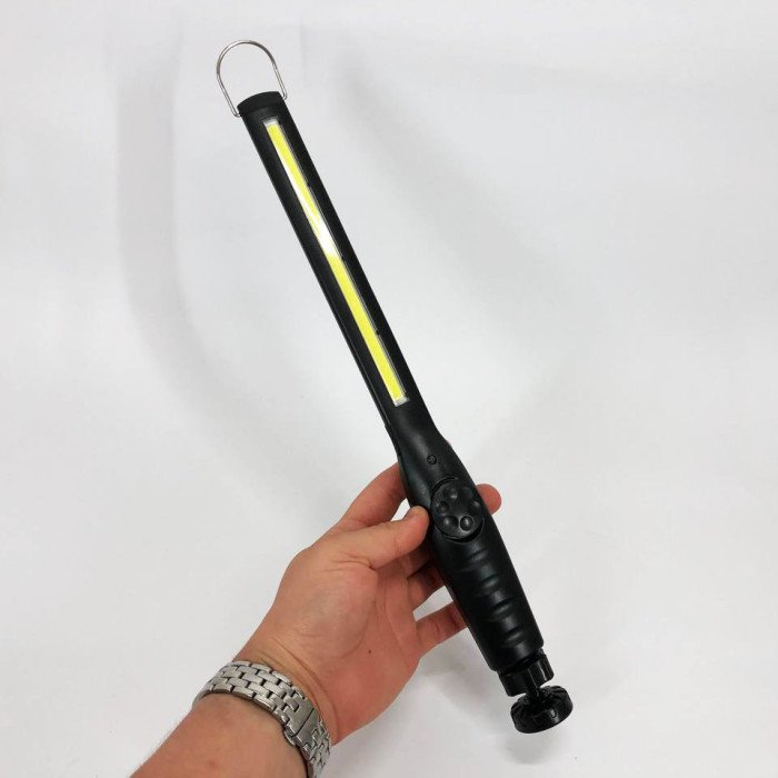 Ліхтар ручний акумуляторний Bailong BL-821 COB Ліхтарик з магнітом, ліхтар лампа кемпінговий