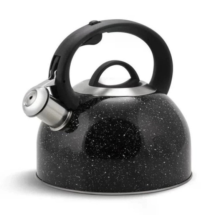 Чайник із свистком Edenberg EB-1440 з мармуровим покриттям 3л Black