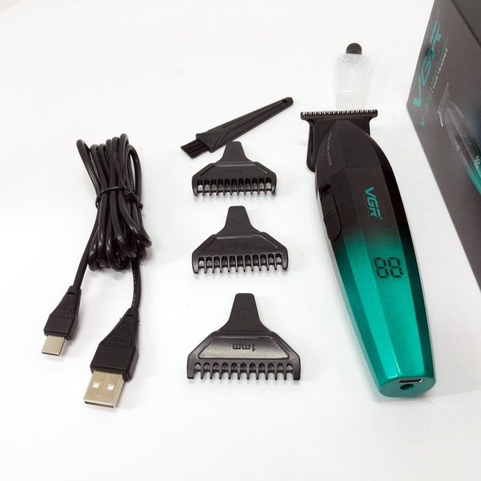 Машинка для стрижки волосся VGR V-906 тример для окантовки та стрижки бороди