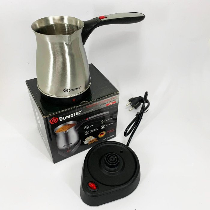 Електрична міні кавоварка електротурка Domotec MS-127 0.5л