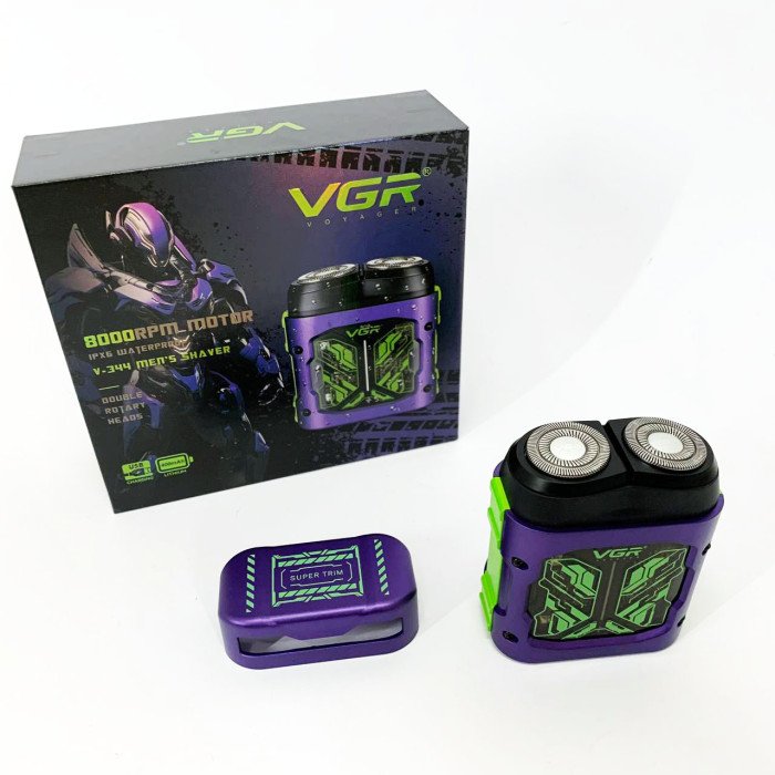 Електробритва VGR V-344. Колір: фіолетовий