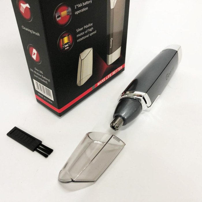 Універсальний вібраційний триммер для носа та вух Gemei GM-3002 на батарейках