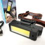 Ліхтар WORKLIGHT 2 в 1 5305-COB(WHITE+YELLOW), Потужний ліхтар для риболовлі, Потужний ліхтар на голову
