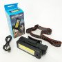 Ліхтар WORKLIGHT 2 в 1 5305-COB(WHITE+YELLOW), Потужний ліхтар для риболовлі, Потужний ліхтар на голову