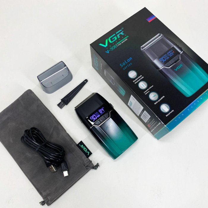 Електробритва VGR V-308 GREEN шейвер