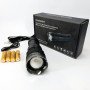 Ручний ліхтар Police AK138 WHITE LASER LED PM60-TG із зарядкою USB, що працює від 4х18650 акумуляторів