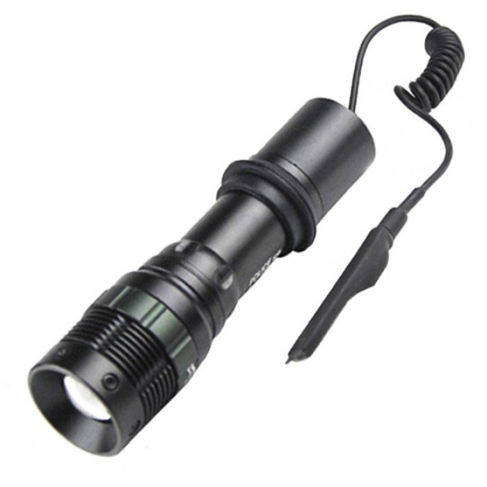 Ліхтарик ручний підствольний з виносною кнопкою Police Q8455-XPE