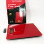 Ваги кухонні MATARIX MX-402 5 кг з дисплеєм, Ваги кухонні для продуктів домашні. Колір: червоний