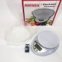 Кухонні електронні ваги з чашею до 5 кг Matarix MX-407, Компактні електронні кухонні ваги