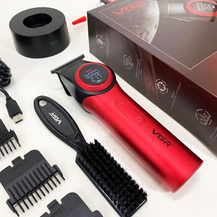 Тример VGR V-977 RED, регулювання потужності 6000 - 8000 RPM