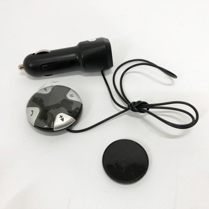 Трансмітер модулятор MP3 UKC CM-S25 з магнітним тримачем, Автомобільний трансмітер bluetooth