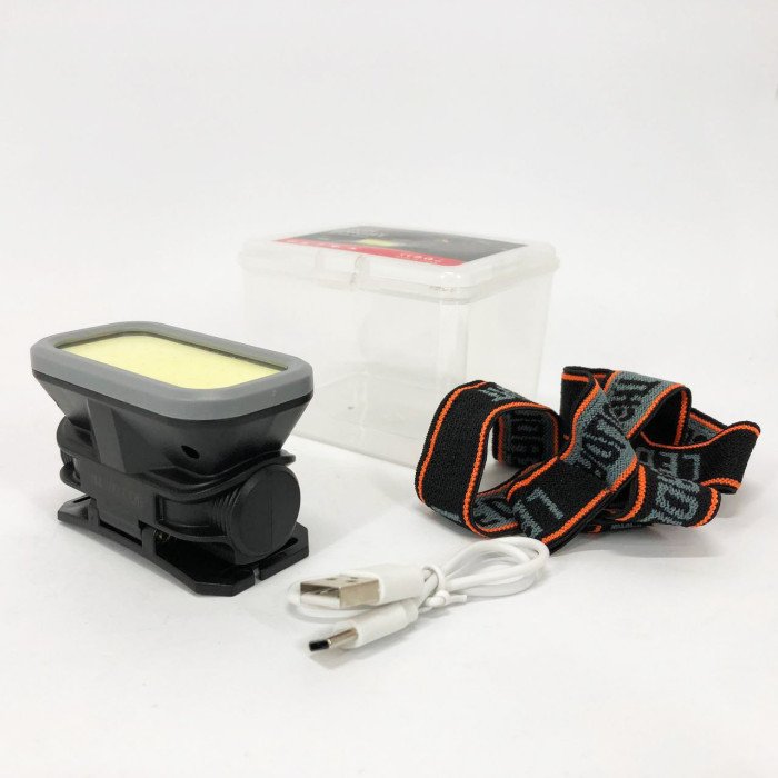 Ліхтар налобний YM-309-COB(white+red), Ліхтар з різними режимами роботи, Надпотужний ліхтар налобний