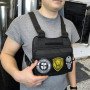 Тактична нагрудна сумка з патч-панеллю, сумка чоловіча розгрузочна, розгрузка жилет