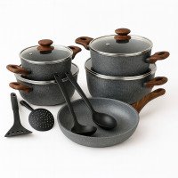 Набір каструль Rainberg RB-2301 з гранітним покриттям 13 предметів
