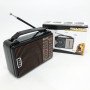 Радіоприймач GOLON RX-608 всехвильовий на батарейках + підтримка USB/microSD/MP3/WMA