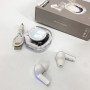 Бездротові навушники TWS T8 PRO з прозорим кейсом Вакуумний LED дисплей Bluetooth 5.3. Колір: білий