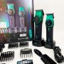 Комплект VGR 2 в 1 V-885 S2 GREEN, акумуляторна машинка для стрижки та триммер