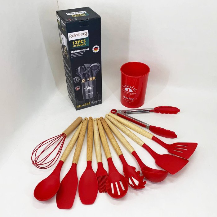 Набір кухонних приладів Rainberg RB-2288 Red