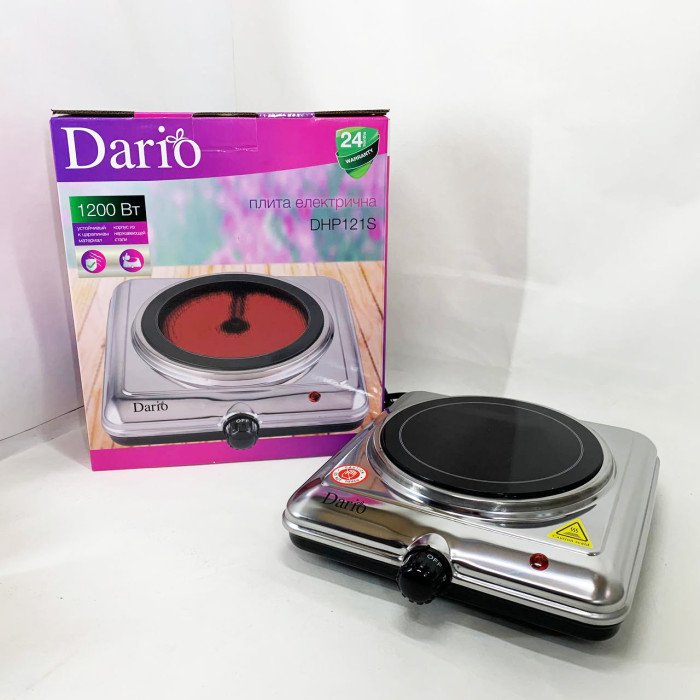 Настільна плита електрична DARIO DHP121S