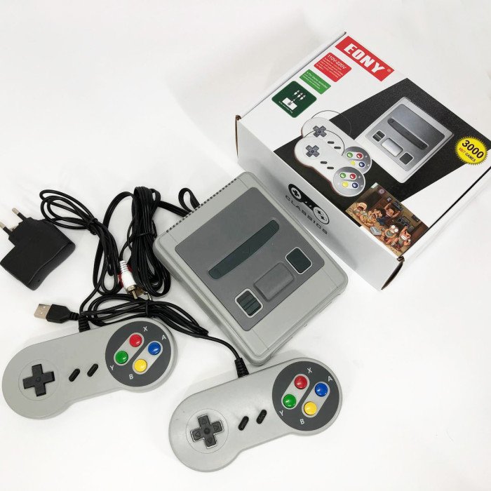 Консоль ігрова з джойстиками Retro LH-2221 3000 ігор, Приставка з джойстиком для другого гравця