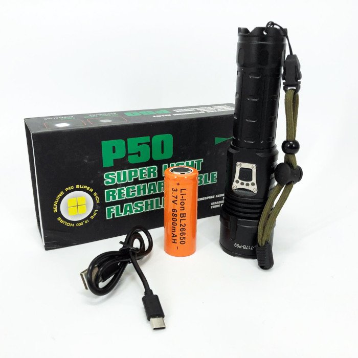 Ліхтар Над яскравий Police BL-717B-P99 Ultra Brite, Переносний ручний потужний ліхтар водонепроникний