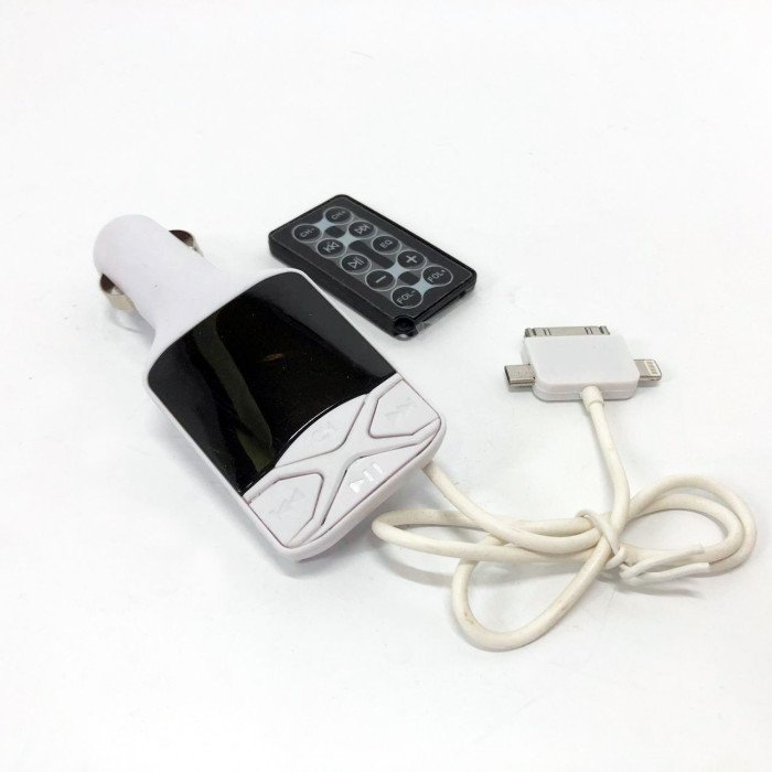 Автомобільний FM Трансмітер модулятор CM I19A SD/Usb, Фм трансмітер модулятор блютуз в прикурювач