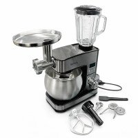 Універсальний кухонний комбайн 6л Rainberg RB-8087 Планетарний міксер з тістомісом та блендером 4200Вт