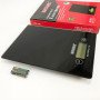 Ваги кухонні MATARIX MX-402 5 кг з дисплеєм, Компактні кухонні ваги для їжі. Колір: чорний