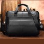 Чоловіча шкіряна сумка для ноутбука з італійської шкіри, формат А4, преміум клас