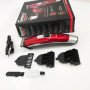 Машинка для стрижки волосся Gemei GM-6046, Машинка для стрижки волосся та гоління. Колір: червоний