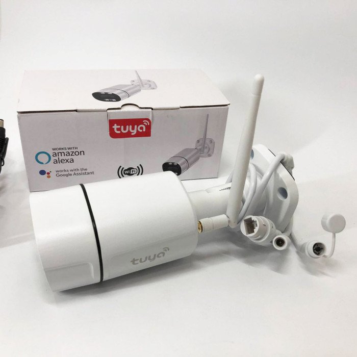 Камера відеоспостереження Camera C16 TUYA APP WIFI IP 3.0 mp вул.