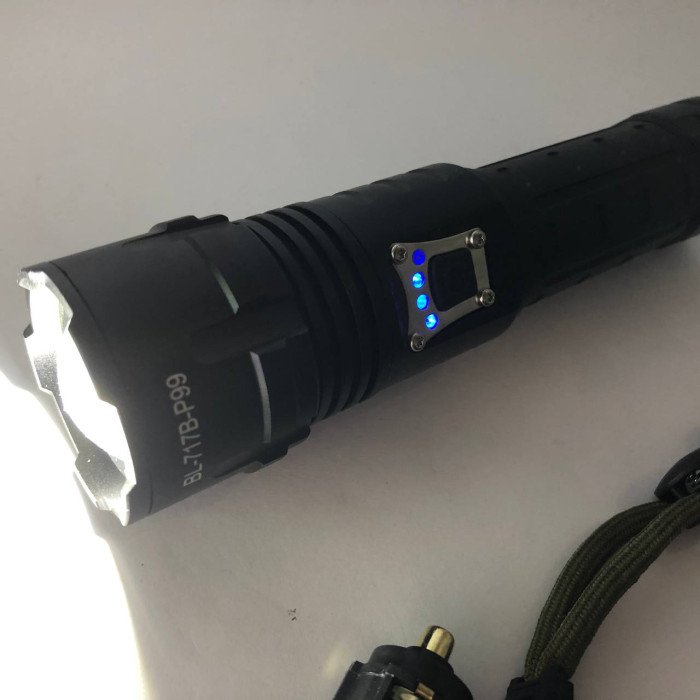Ліхтар Над яскравий Police BL-717B-P99 Ultra Brite, Переносний ручний потужний ліхтар водонепроникний